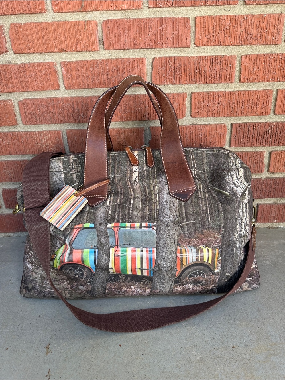 Paul Smith Forest Mini Cooper Weekender Bag - Picture 3 of 10